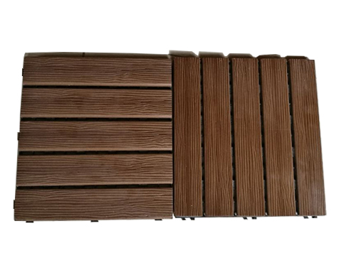 生态碳化木拼装地板F